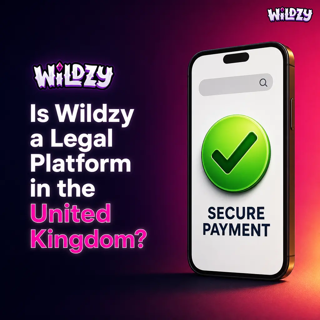 Wildzy online casino platform with Curaçao gaming licence, SSL encryption, and responsible gambling tools for UK players