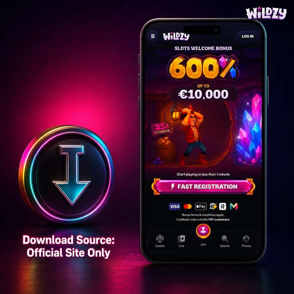 Official APK download button linking directly to verified file, warning against third-party sources with malware risks