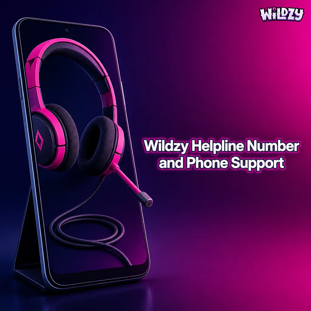 Wildzy helpline phone support for account disputes, payment issues and accessibility needs, with identity verification required