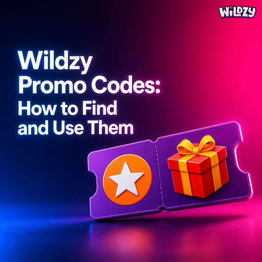 Wildzy promo codes entry field shown during registration with bonus rewards and free bet credits available
